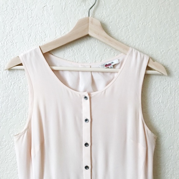 Madewell Silk Pleated Dress - Picture 5 of 7